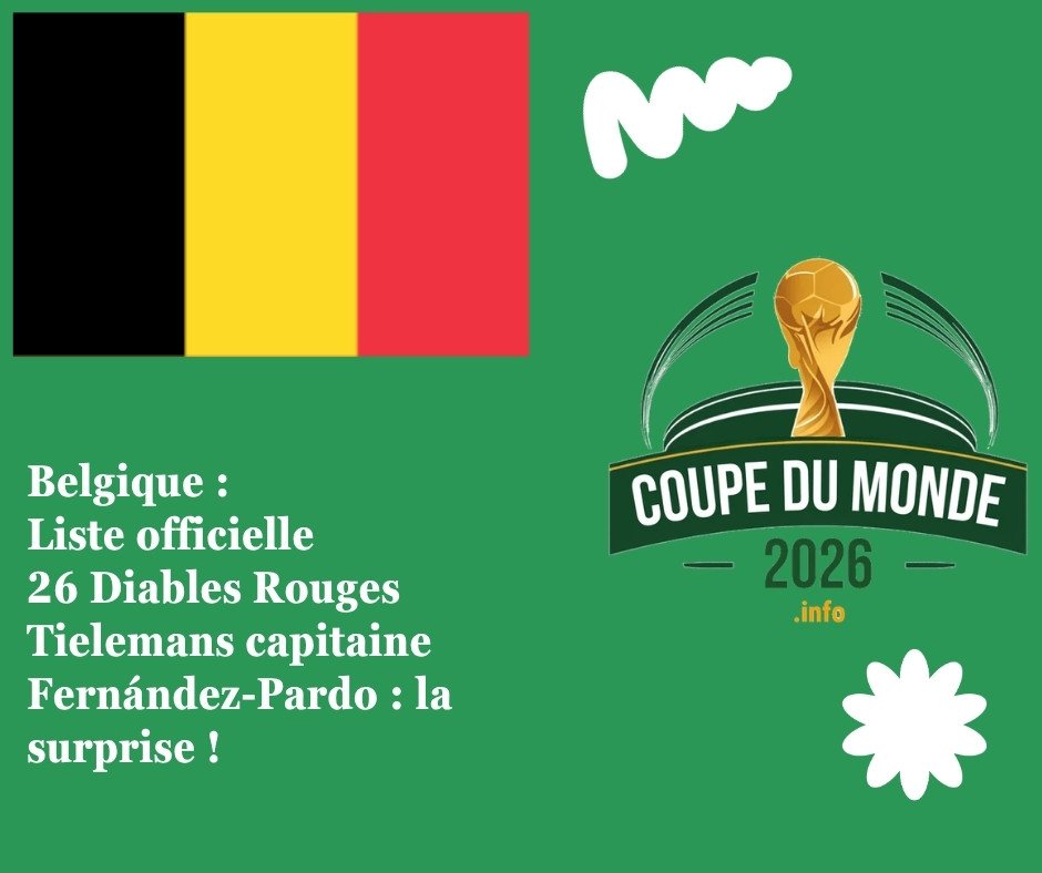 Kevin De Bruyne avec le maillot de la Belgique pour la Coupe du Monde 2026