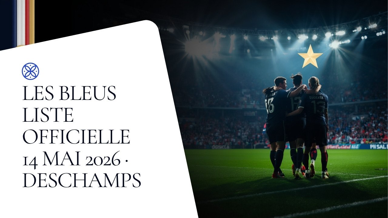 Liste des Bleus pour la CDM 2026 : Deschamps dévoile ses 26 ce soir