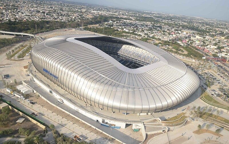 Vue du Estadio BBVA – Monterrey, Coupe du Monde 2026