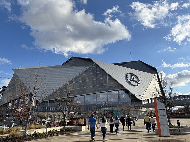 Vue du Mercedes-Benz Stadium – Atlanta, Coupe du Monde 2026
