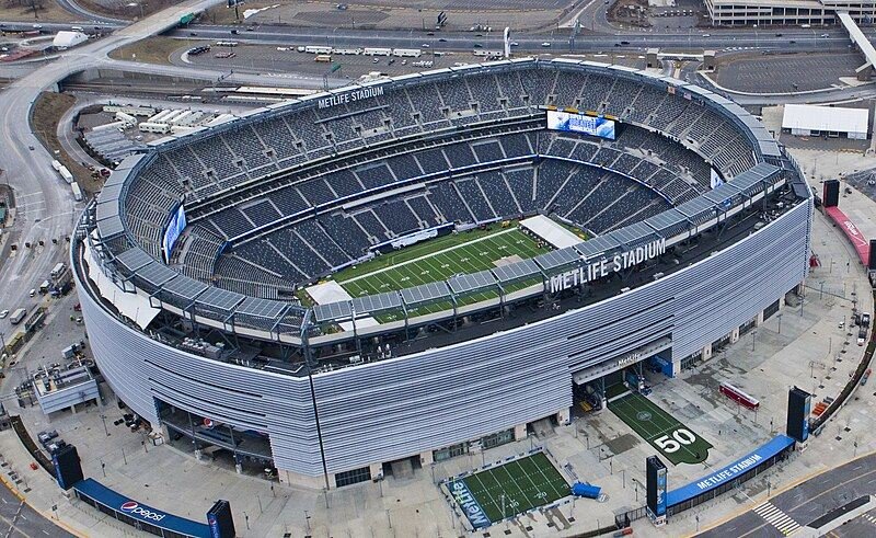 Vue du MetLife Stadium – East Rutherford, Coupe du Monde 2026