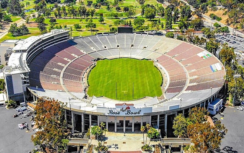 Vue du Rose Bowl Stadium – Pasadena, Coupe du Monde 2026