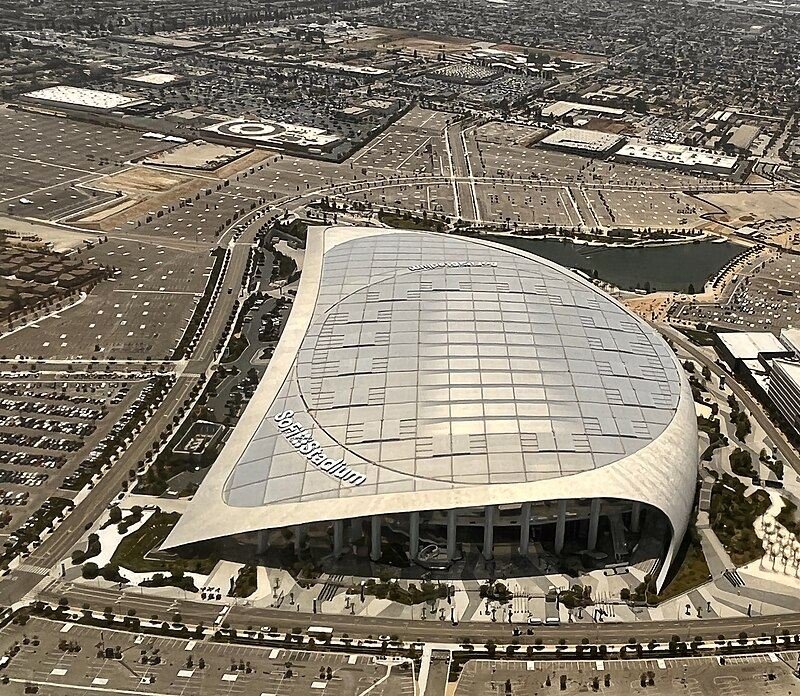 Vue du SoFi Stadium – Inglewood, Coupe du Monde 2026