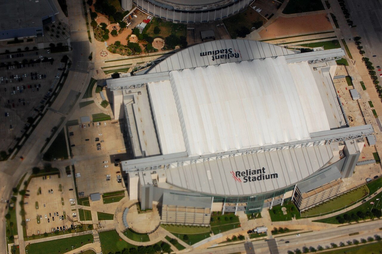 Vue aérienne du NRG Stadium à Houston, Texas – Coupe du Monde 2026